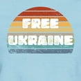 thumbnail image 3 of CafePress - Free Ukraine Women's Value T Shirt - Women's Classic T-Shirt, 3 of 4