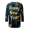 Awdenio New Years Eve Outfits Women Casual 3/4 Sleeve Round Neck 2025
