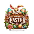 thumbnail image 3 of Acrílico Forma Especial Feliz Pascua DIY Diamante Pintura Adornos Escritorio, 3 of 8