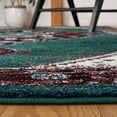 thumbnail image 4 of SAFAVIEH Vintage Hamadan Pascal Oriental Area Rug, Green/Black, 2'7" x 5', 4 of 8