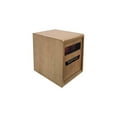 thumbnail image 6 of Modern Ember Portable Rolling Infrared Space Heater in Light Oak, 6 of 9