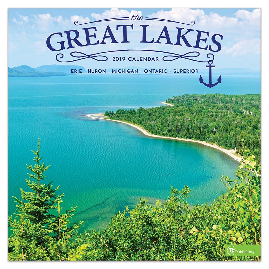 2019 Great Lakes 12 X 12 January 2019 December 2019 Wall Calendar Walmart