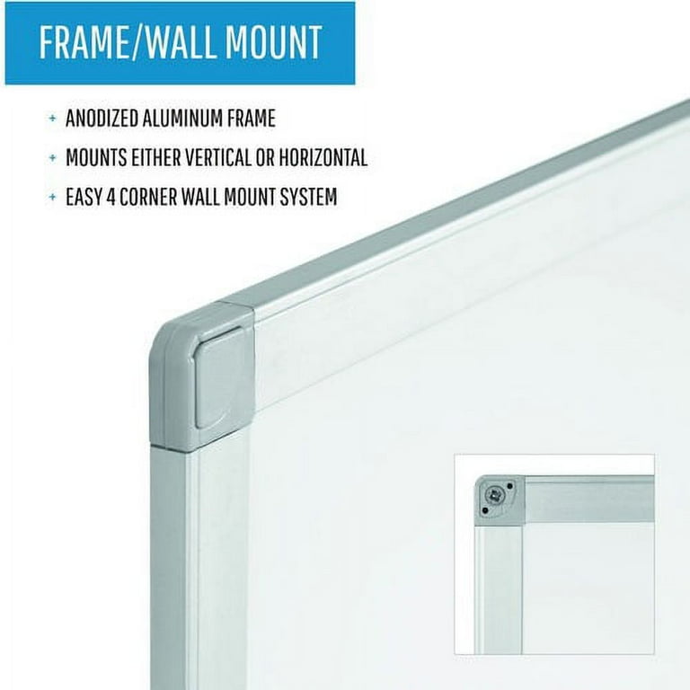 Bi-silque Ayda Melamine Dry Erase Board - 48 Bi-silque Ayda Melamine Dry Erase Board - 48