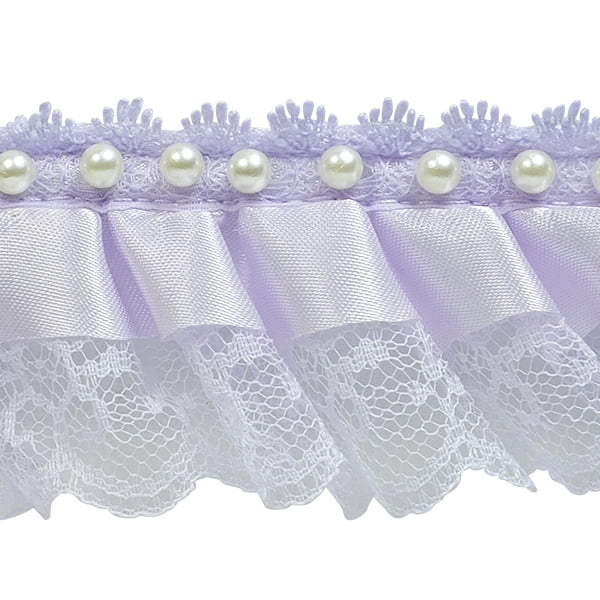 ruffled lace trim by the yard