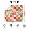 thumbnail image 4 of Pioneer Flower Floral Print Pattern Kitchen Dish Drying Mat 1 Pack, Ultra Absorbent Microfiber Drainer Mat, 16"x18", 4 of 6