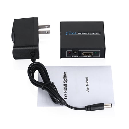 1 IN 4 OUT Full HD HDMI Splitter 1:2 Port Repeater Amplifier 3D 1080P 4K - 1:2