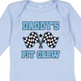 thumbnail image 4 of Inktastic Daddys Pit Crew Boys Racing Boys Long Sleeve Baby Bodysuit, 4 of 5