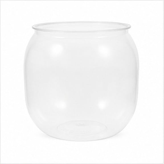 ETHZZLE Shatterproof Transparent Fish Bowl, Pet Material for Home and Office