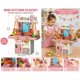 thumbnail image 2 of Cocina de juguete para niños R REVA 33 piezas con luz, sonido y agua, 2 of 9