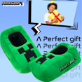 thumbnail image 3 of Pantuflas Minecraft para Niños con Diseño Acogedor de Creeper para Uso Interior, 3 of 5