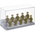thumbnail image 1 of Acrylic Display Case Display Case for Minifigure Action Figures Blocks Removable Display Box for Storage Gifts Dustproof Storage Display Boxes, 1 of 9