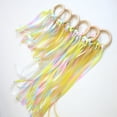 thumbnail image 3 of BESTYASH 5Pcs Streamer Gymnastics Ribbon Assorted Color Silk Fiber Dance Accessories for Performance, 3 of 6
