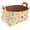 Multicolor 3, variant on Happy Golden Retriever Storage Basket Collapsible Storage Bin, PU Foldable Basket Convenient Box Storage Organizer with Handles for Shelves Office Bedroom Closet Nursery Toys Laundry