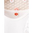 thumbnail image 5 of LMLYSoH Baby Girls 3 Piece Outfits Lace Ruffles Long Sleeves Romper and Pumpkin Print Flared Pants Headband Fall Clothes, 5 of 8