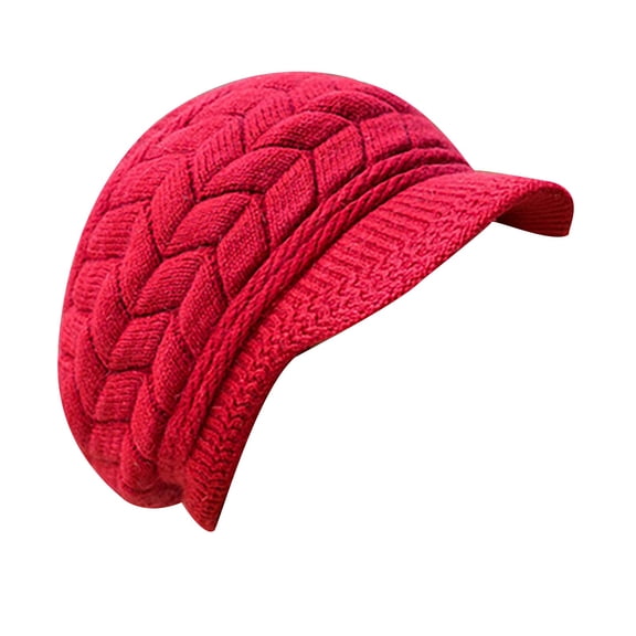 Autumn And Winter Warm Knit Woolen Hat Plus Korean Fashion Beret Children Winter