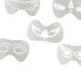 thumbnail image 4 of Plantillas de Pintura Facial para Fiesta de Cumpleaños, Suministros Ligeros para Fiestas DIY, Pintura Reutilizable, Patrón Múltiple Suave , Mariposa Irregular, 4 of 4