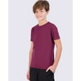thumbnail image 2 of 5 Pack: Youth Mesh Moisture Wicking Active Athletic Performance Short-Sleeve T-Shirt Boys & Girls, 2 of 6