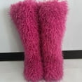 thumbnail image 3 of Women's Winter Faux Fur Beach Wool Boots Are Warm Fluffy and Knee High Snow Boots, 3 of 4
