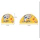 thumbnail image 3 of Gorro de natación para piscina para niños y niñas, tejido de poliuretano suave y cómodo, fácil de poner, 3 of 4