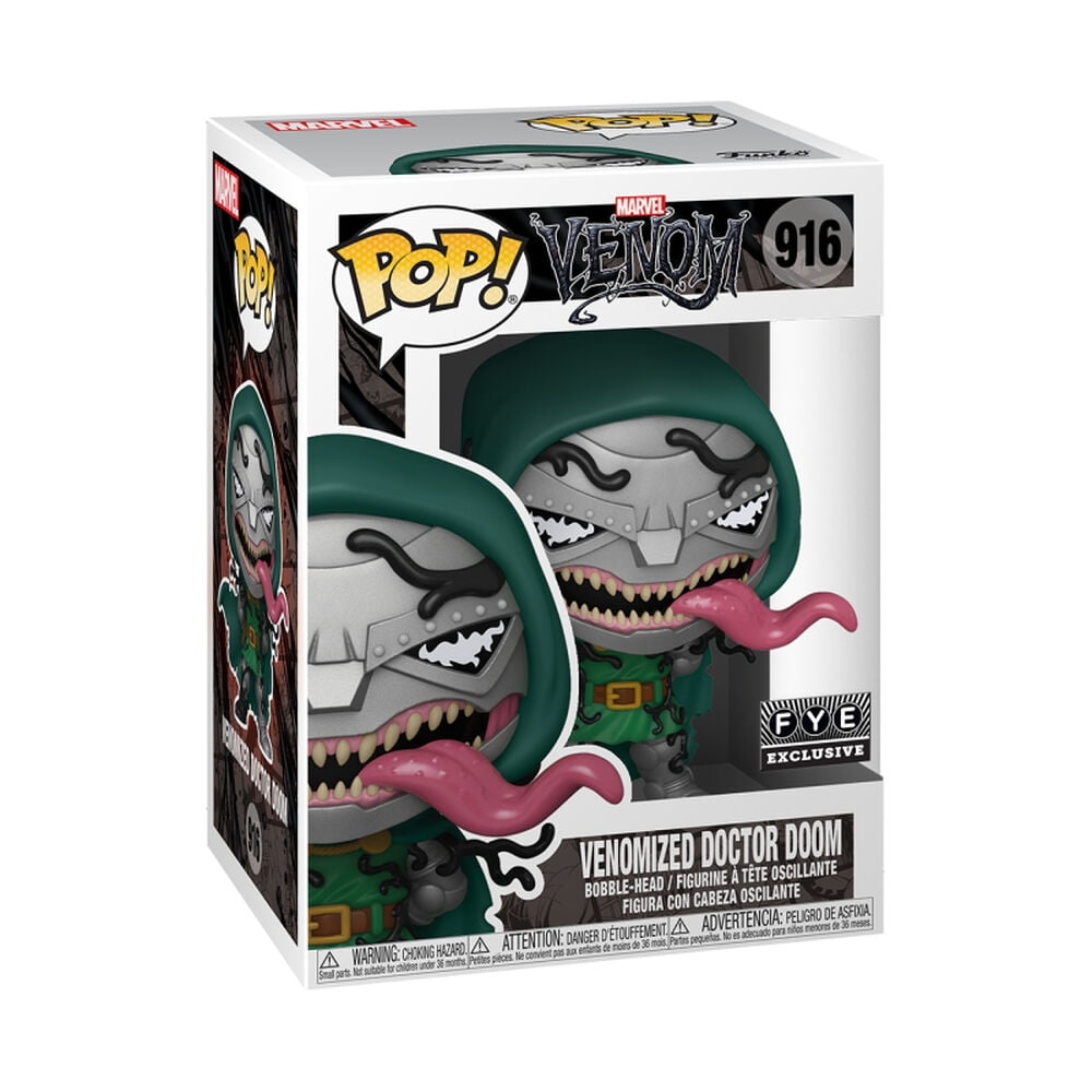 Funko POP! Marvel Venomized Doctor Doom Vinyl Bobble Head