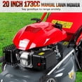 thumbnail image 6 of Yedigre Self-Propelled Gas Lawn Mower – 20” Cut, 173cc Engine & 3-in-1 Function, 60L Bag, 6 of 10