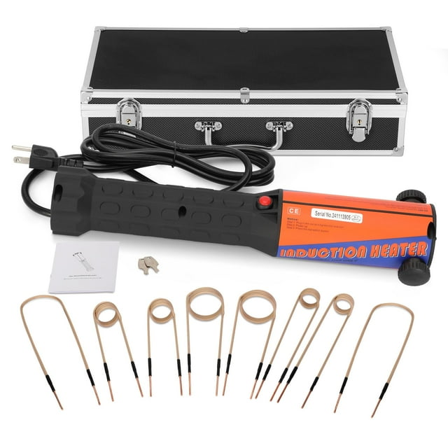 Kit de calentador de inducción Harsire 1100W 110V con 8 bobinas y caja