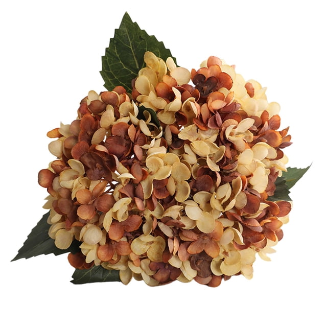 Bouquet Floral en Soie Réaliste Arrangement Réaliste Design Hortensia Maison