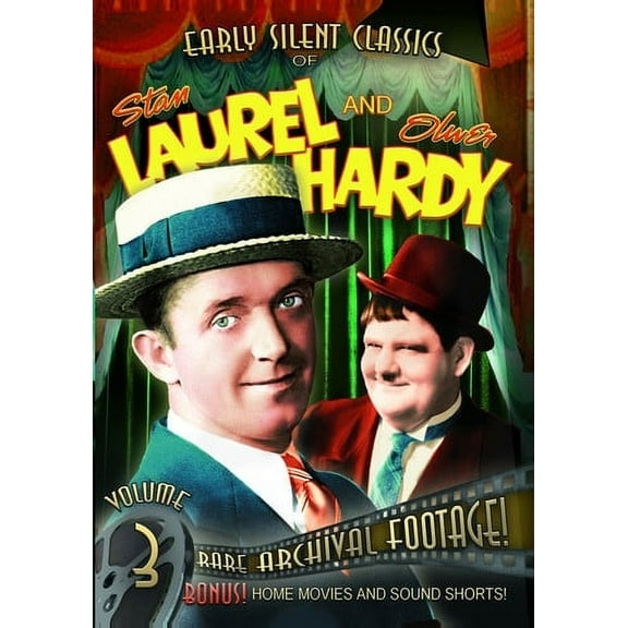 Early Silent Classics of Stan Laurel and Oliver Hardy: Volume 3 (DVD), Alpha Video, Comedy