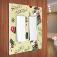 thumbnail image 3 of WIRESTER 2-Gang Decorator Light Switch Plate/Wall Plate Cover, Stocking Christmas Bells, 3 of 6