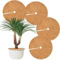 thumbnail image 1 of 4 Pieces Coconut Mat Plants, Coconut Mat Plant Protection Disc, Coconut Fiber Mulch Mat, Protection for Potted Plants (30 CM), 1 of 3