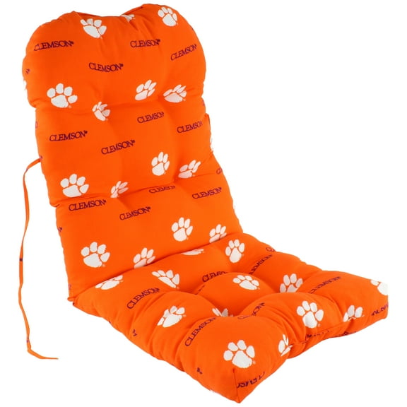 College Covers Everything Comfy Clemson Tigers Patio Adirondack Chair Cushion