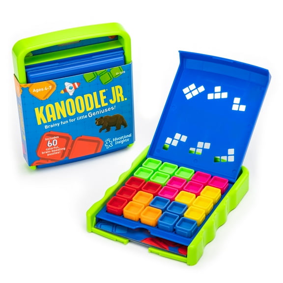Educational Insights Kanoodle Jr, 3D Brain Teaser, Plastic Puzzle Game, for Kids Ages 4 