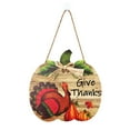 thumbnail image 1 of Kmbangi Decorative Pendant, Letter Cartoon Patterns Pumpkin Shaped Doorplate, 1 of 5