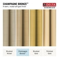 thumbnail image 5 of Delta 342701 Modern Square Non Shared Function Shower System Package - Bronze, 5 of 9
