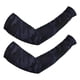 thumbnail image 1 of 1 par de mangas de compresión de codo de brazo de protección solar de camuflaje, manga de brazo de enfriamiento para deportes de béisbol, fútbol, baloncesto, negro azul, tamaño XL, 1 of 7