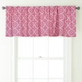 thumbnail image 3 of Nanshing Alex Rod Pocket Printed Curtain Valance, Turquoise, 54" x 18", 3 of 5