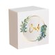 thumbnail image 2 of Caja de Tarjeta Acrílica para Boda con Ranura para sobre, Tarjetero, Accesorio Versátil con Estampado Floral, Caja de para Cumpleaño Estilo C Macarena titular de la boda, 2 of 8