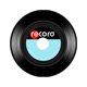 thumbnail image 1 of TAKTUK - Alfombra redonda de tela suave con estampado de discos de música para dormitorio, decoración del hogar, 1 of 2