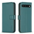 thumbnail image 4 of SaniMore Case for Google Pixel 7 (6.3" 2022), PU Leather Flip Folio Book Protective Cover with Cash Pocket Magnetic Clasp Credit Card Holder Kickstand Men Women TPU Shockproof Wallet Shell, Green, 4 of 11