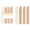 Orange, variant on Leeye 12-Color Soft Brush Tip Pastel Highlighter Set, Eye-Caring Markers for Journaling & Color Coding, Chisel Tip Cute Highlighters, Pink