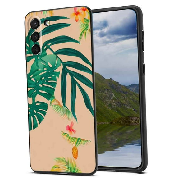Tropical-351 Phone Case, Degined for Samsung Galaxy S23 Case Men Women, Flexible Silicone Shockproof Case for Samsung Galaxy S23
