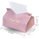 thumbnail image 5 of Funda de piel para caja de pañuelos, caja de pañuelos faciales, fundas de piel de fieltro de primera calidad, decoraciones elegantes para coche, oficina, sala de estar, tocador de dormitorio, mesita de noche, escritorio (gris) (gris) brillar Electrónica, 5 of 5