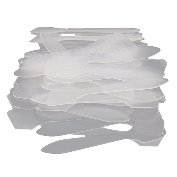 de mascarilla de 100 Uds., s de maquillaje de punta esmerilada desechables, s de mascarilla de crema facial para mu jinwen espátulas de maquillaje desechables