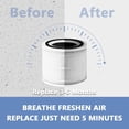 thumbnail image 6 of 1 Piece Core 300 Filter Replacement Compatible With Levoit Core 300 P350 Purifier, 6 of 8