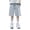 Grey, variant on Wdgfv Boys Cargo Shorts Knee Length Wide Leg Bermuda Shorts Loose Casual Solid Elastic Waist Long Short Pants with Pockets 7-8 Years
