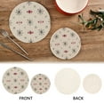 thumbnail image 4 of Cotton Rope Pot Holder Set of 2 Kitchen Trivets Minimalist Line Snowflakes and Stars Potholdersfor Hot Pans & Dishes, 4 of 7