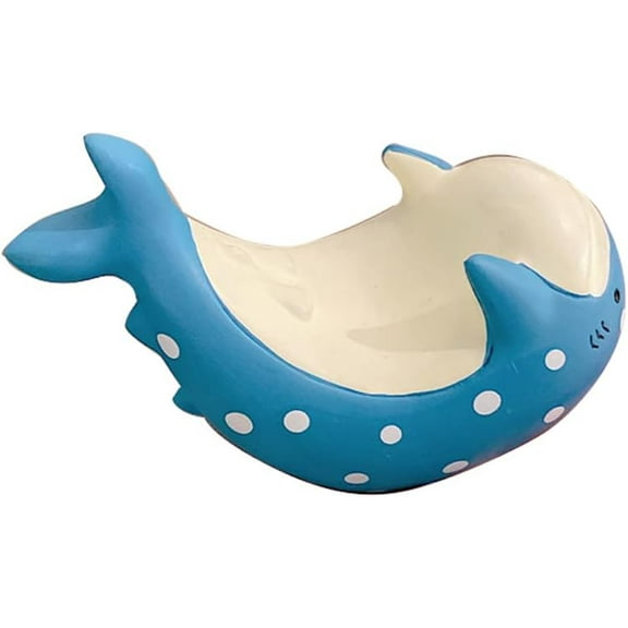 Cute Dolphin Shark Whale Phone Holder, Resin Funny Creative Animal Desk Phone Stand Mount Free Your Hands Lovely Office Decor (Whale Design) Whale Design