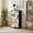 Color-1, variant on 4 Drawer Vertical Storage Dresser Floral brush strokes for prints crafts with Wood Top Fabric Pull Drawers