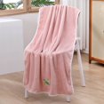 thumbnail image 1 of Nilvkv Coral Velvet Set Little Dinosaur Series Soft Water Absorbent Mother Set Scarf, 1 of 5