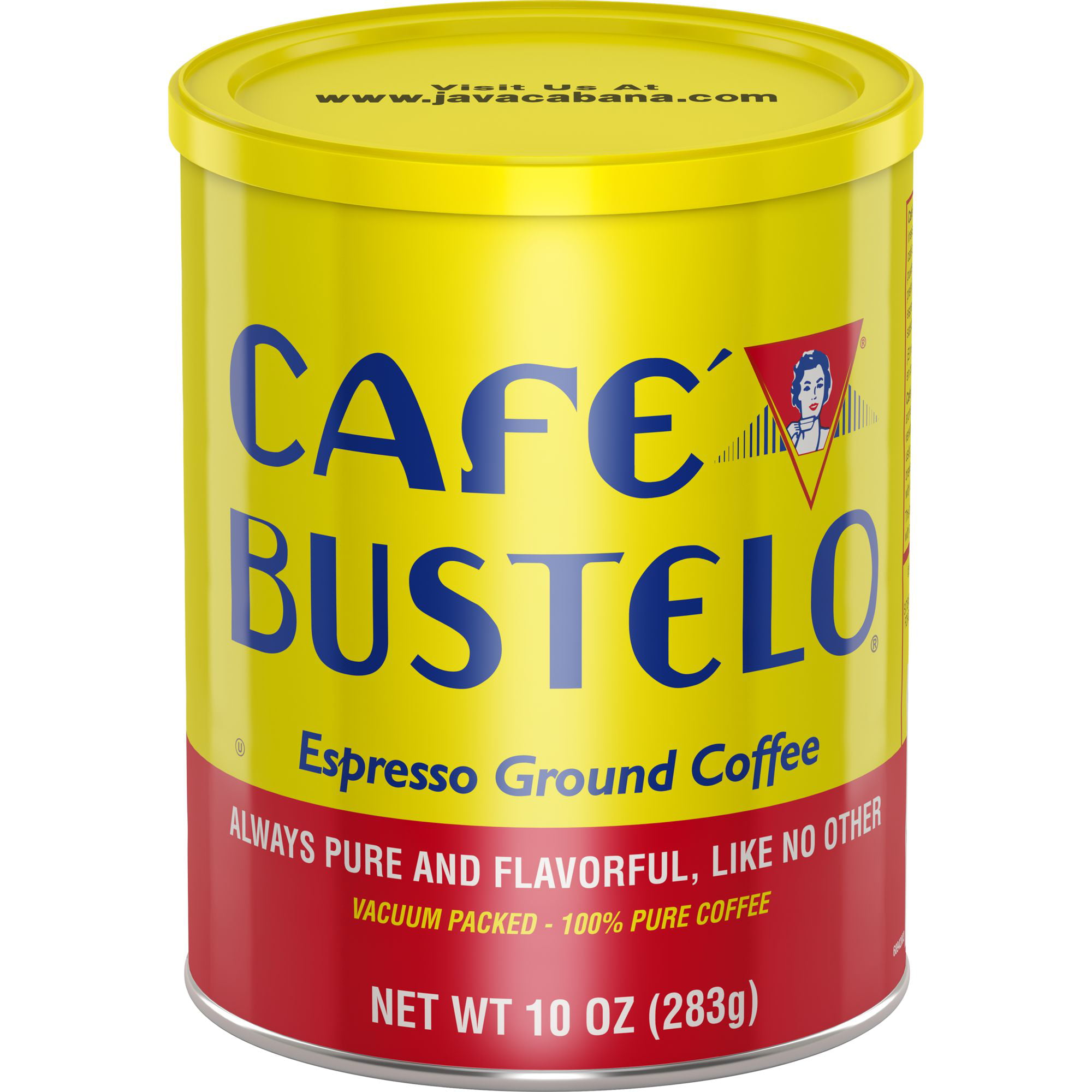 Café Bustelo, Espresso Style Dark Roast Ground Coffee, 10